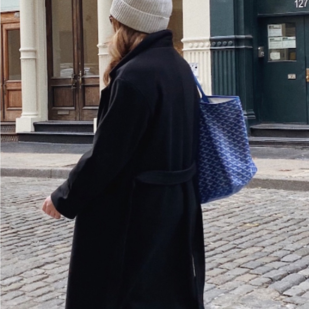 Blue Goyard Saint Louis Shoulder Tote Bag - Picture 2 of 12